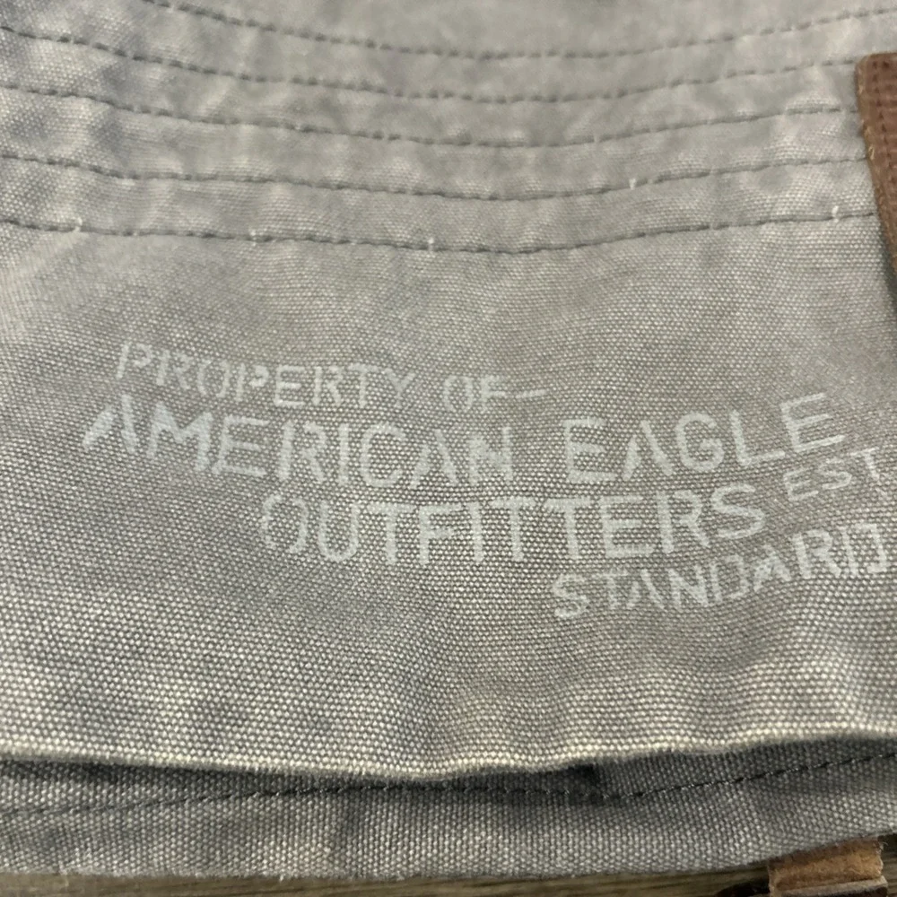 Rare Y2K American Eagle Us Bag Distressed Messenger Style Bag